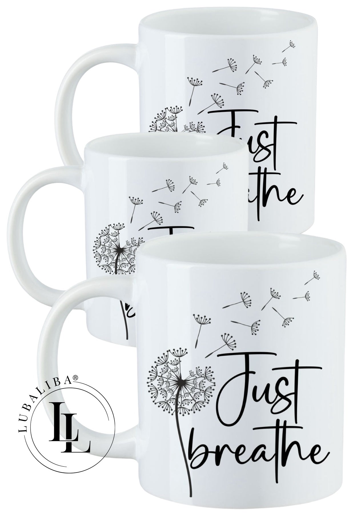 Tasse " Just breathe " ArtNr.: DJB